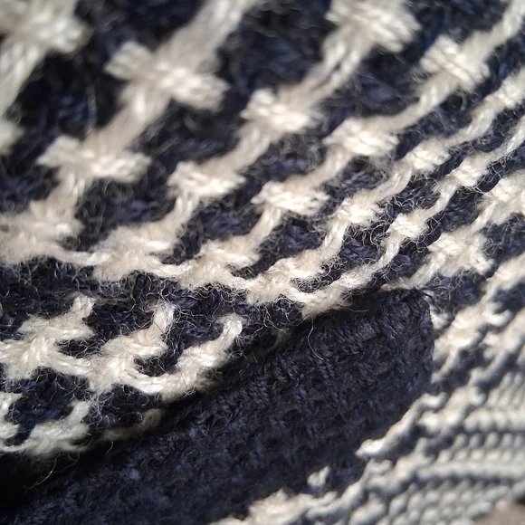 Vintage 80s Karl Lagerfeld Wool Boucle Tweed Blazer Fits Like US 10 GUC - Picture 4 of 16